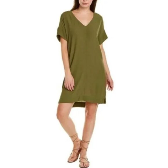 Madewell Dresses & Skirts - Madewell Novel Shift Dress Olive Green M
